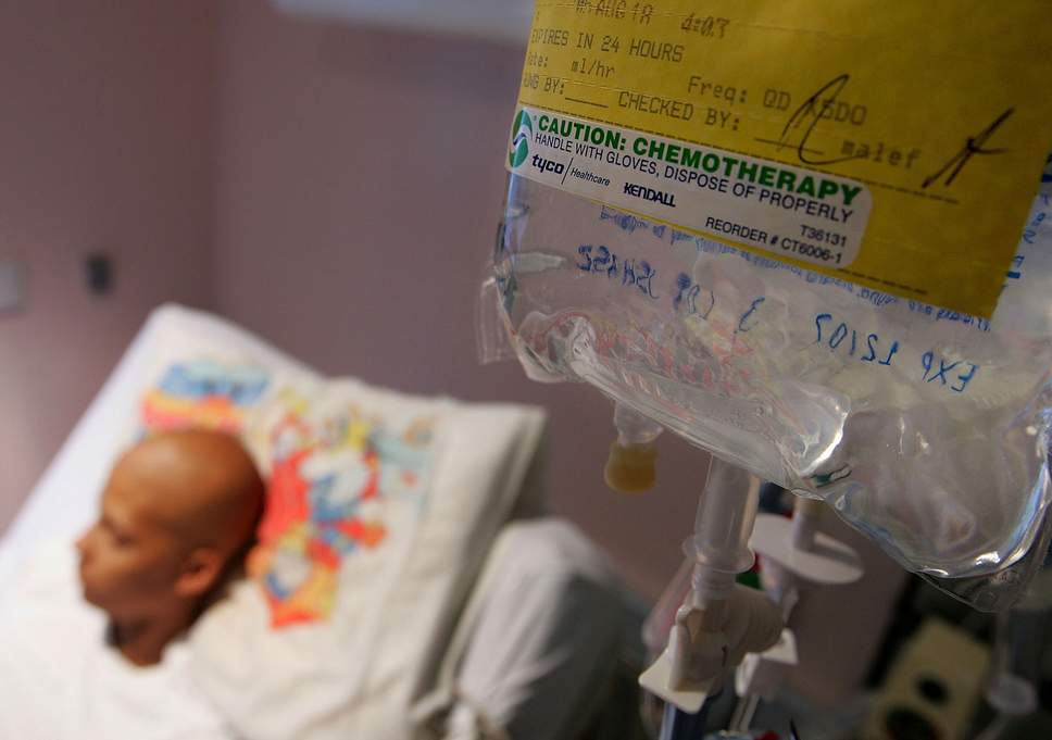 Chemotherapy IV bag / Image source: The Independent / Getty Images